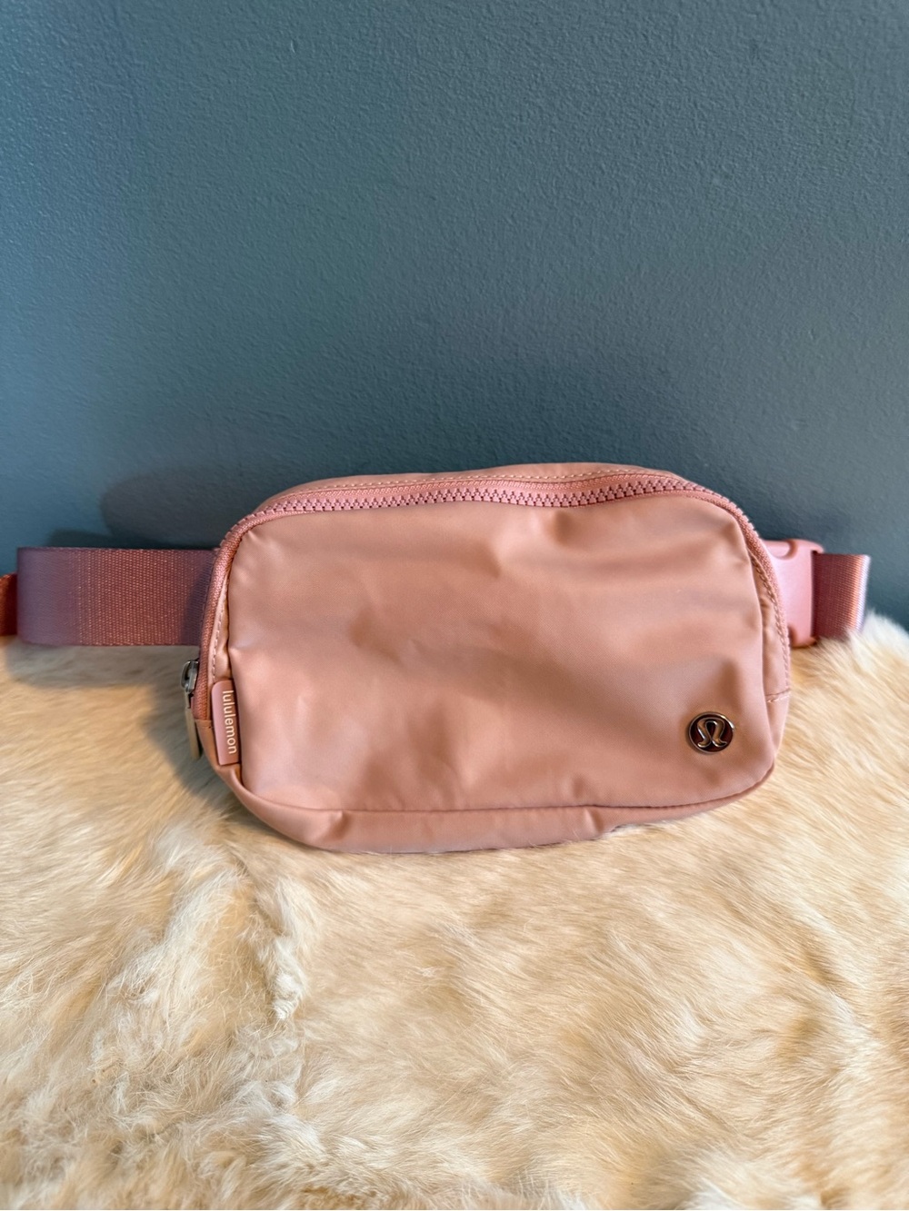 Lululemon Everywhere Pink Nylon Belt Bag